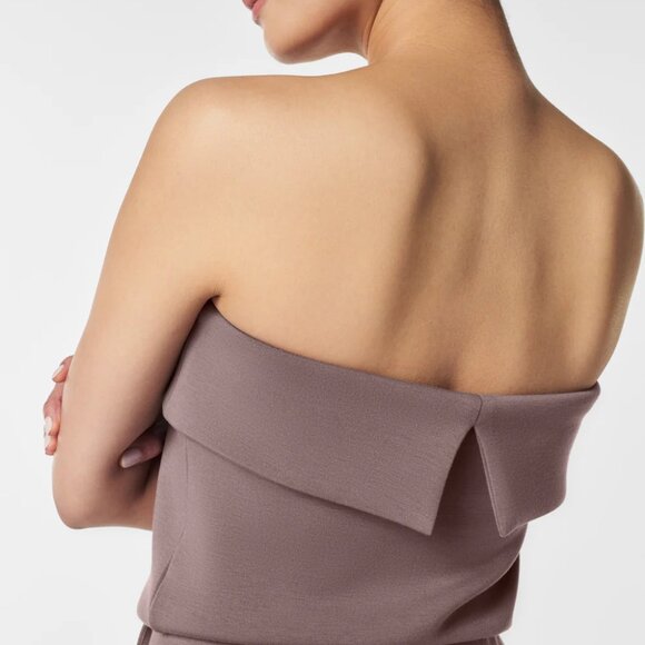 NWT - SPANX® Air Essentials Strapless Jumpsuit Smoke - Size: XLarge - Picture 3 of 4